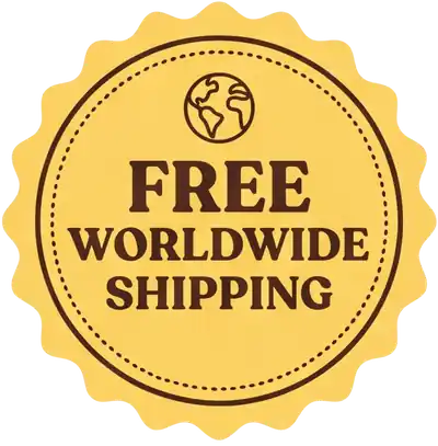 Free worldwide shipping